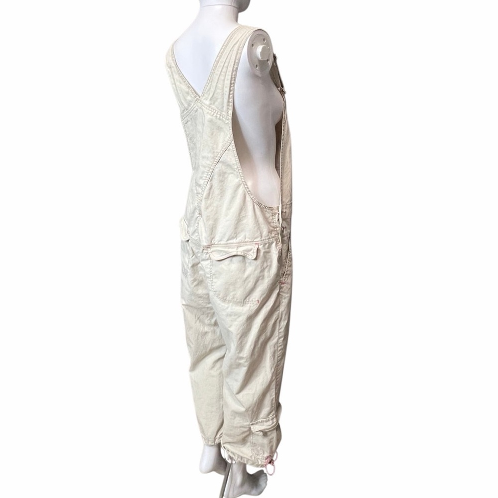 Union Bay Cream Overalls Size XL - Picture 4 of 5
